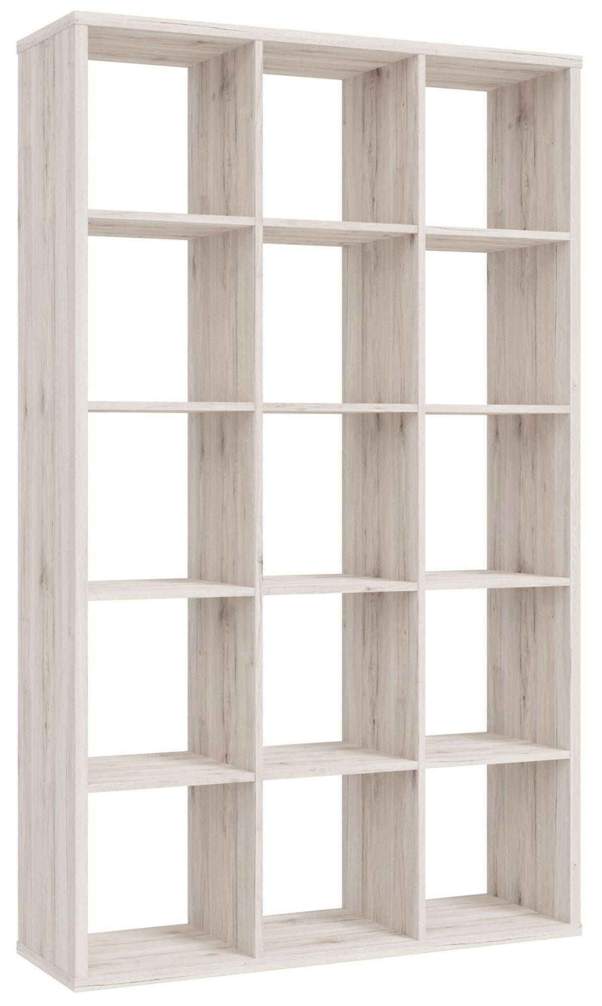 Mauro Sand Oak Effect 15 Open Shelving Unit