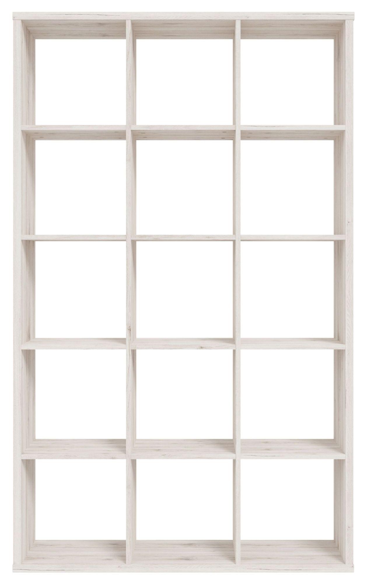 Mauro Sand Oak Effect 15 Open Shelving Unit
