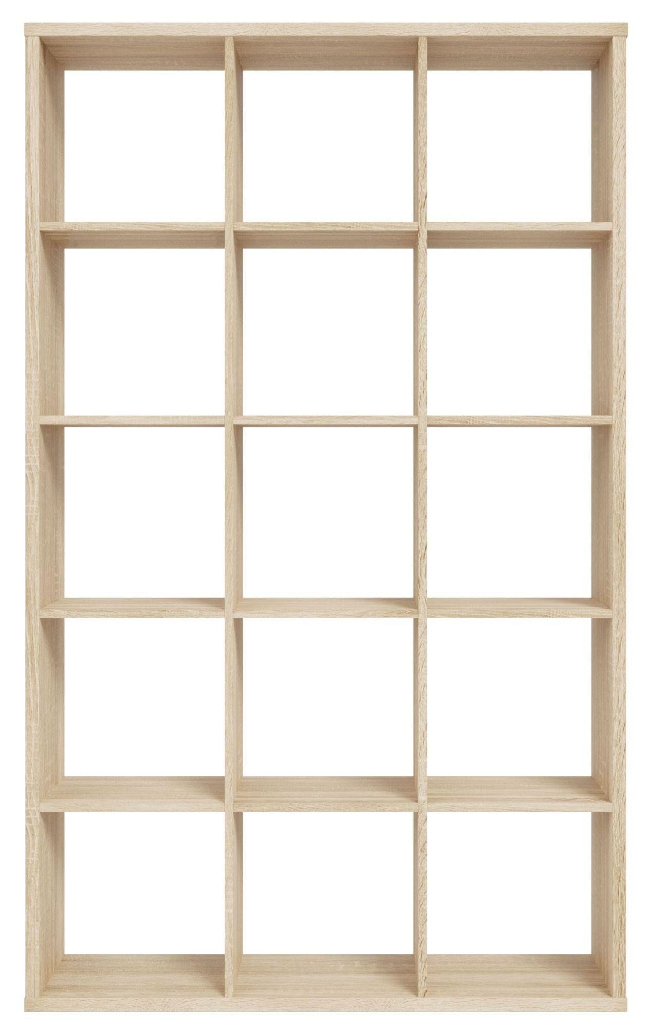 Mauro Sonoma Oak Effect 15 Open Shelving Unit