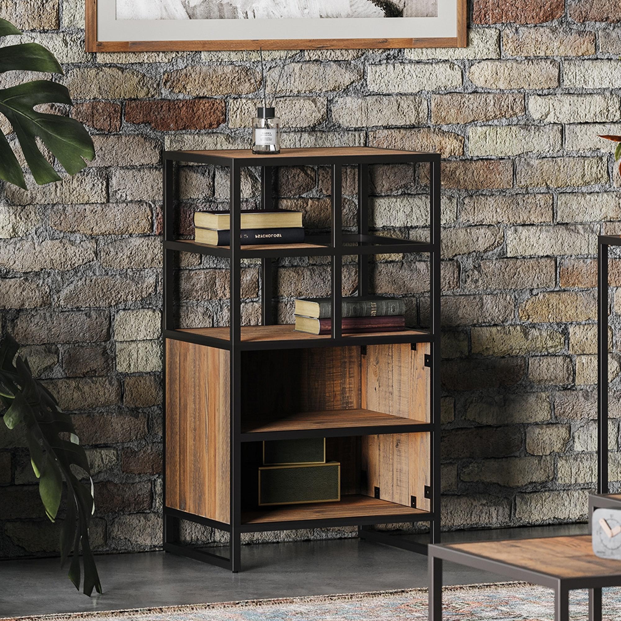 Ooki Modular Reclaimed Wood Bookcase