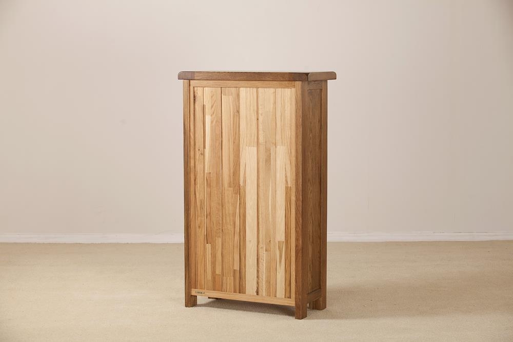 Originals Rustic Oak Low Bookcase