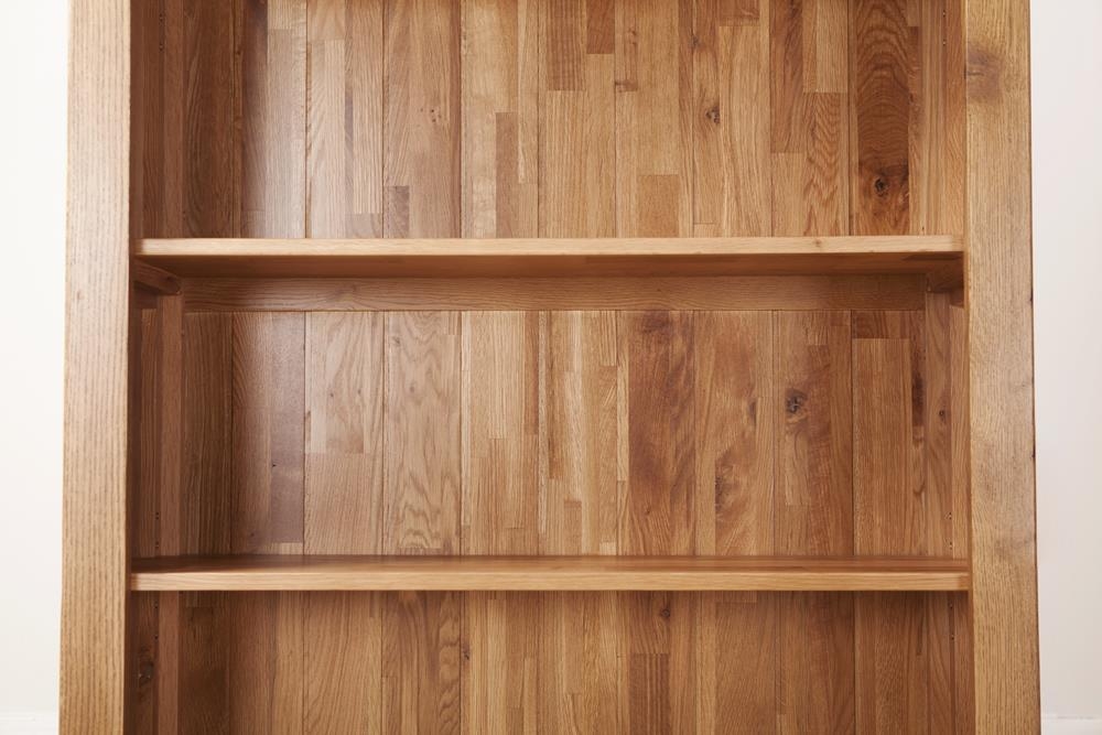Originals Rustic Oak Wide Bookcase