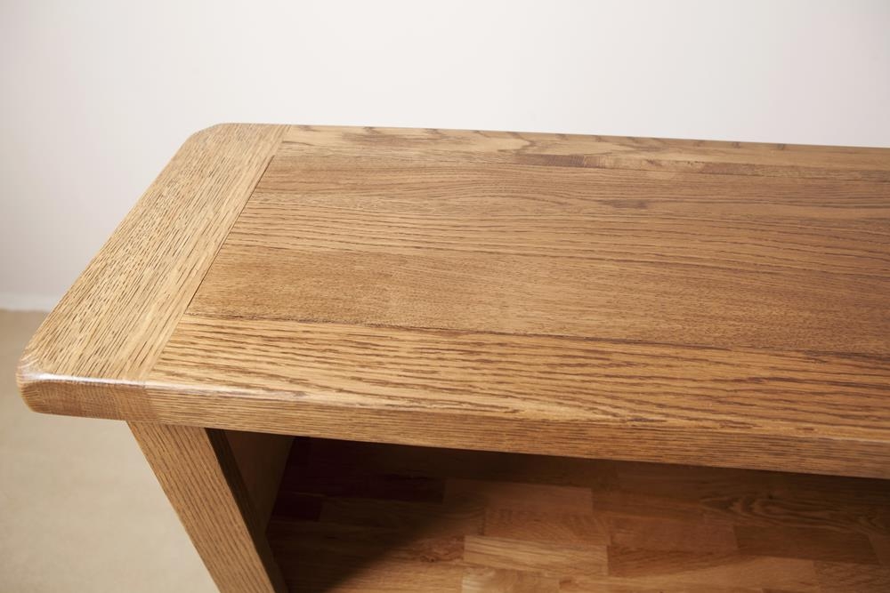 Originals Rustic Oak Wide Bookcase