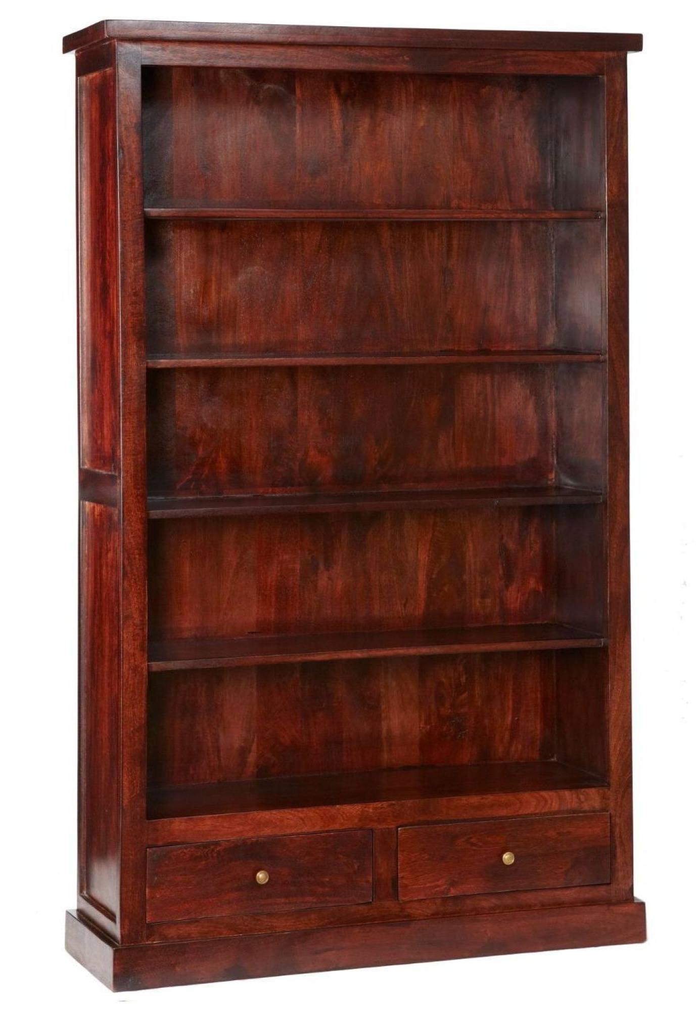 Phulera Dark Wood Large Bookcase