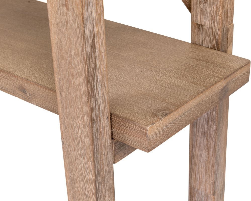 Pimlico Acacia Wood Open Bookcase/ Shelving Unit