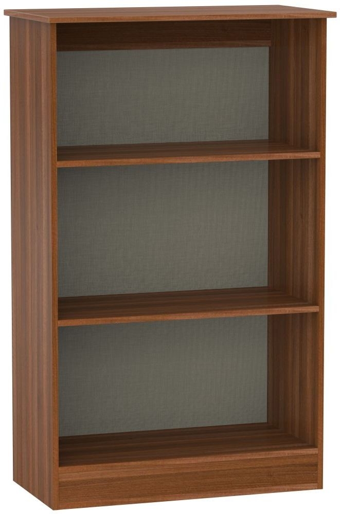 Sherwood Walnut Effect Bookcase - 40cm
