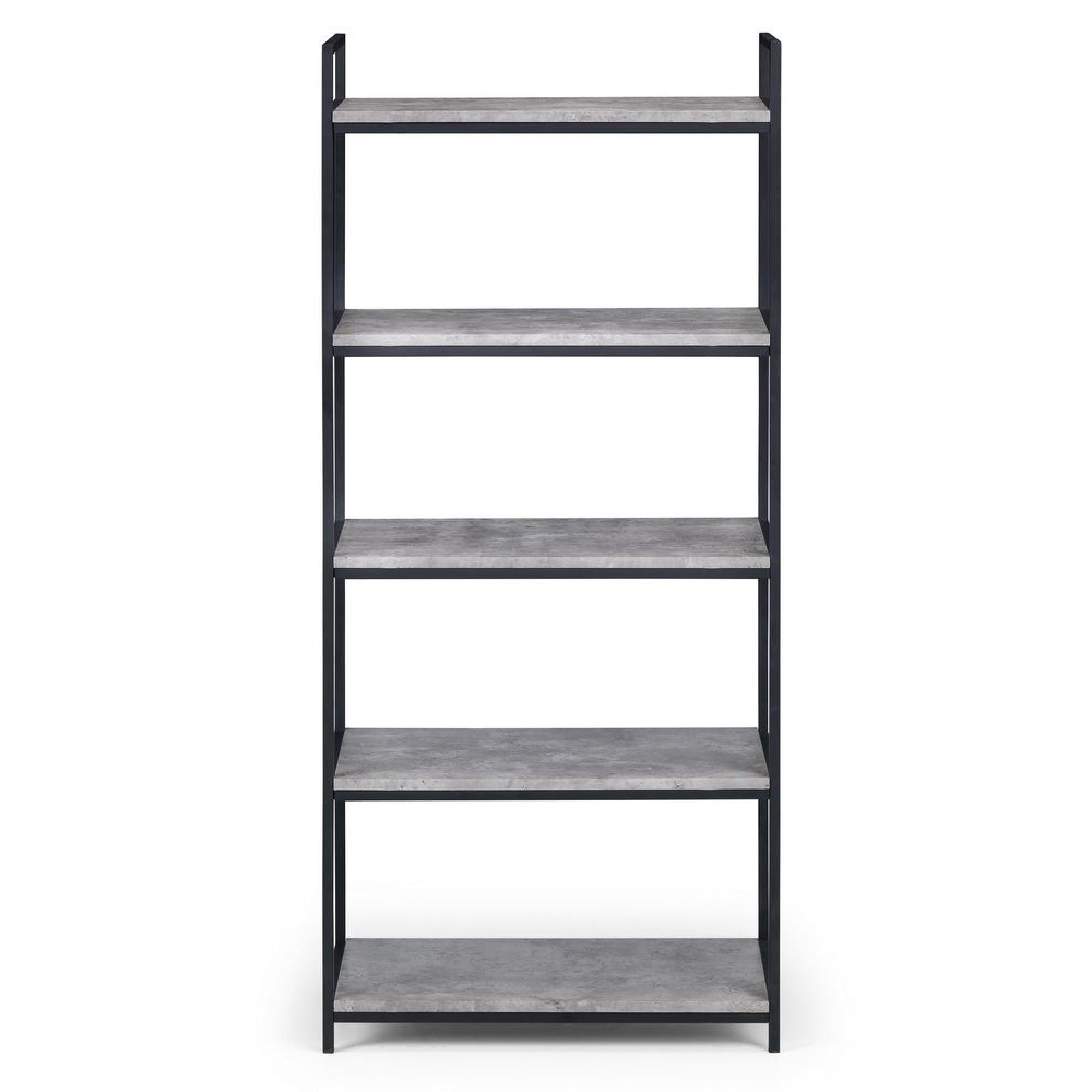 Staten Tall Bookcase - Concrete