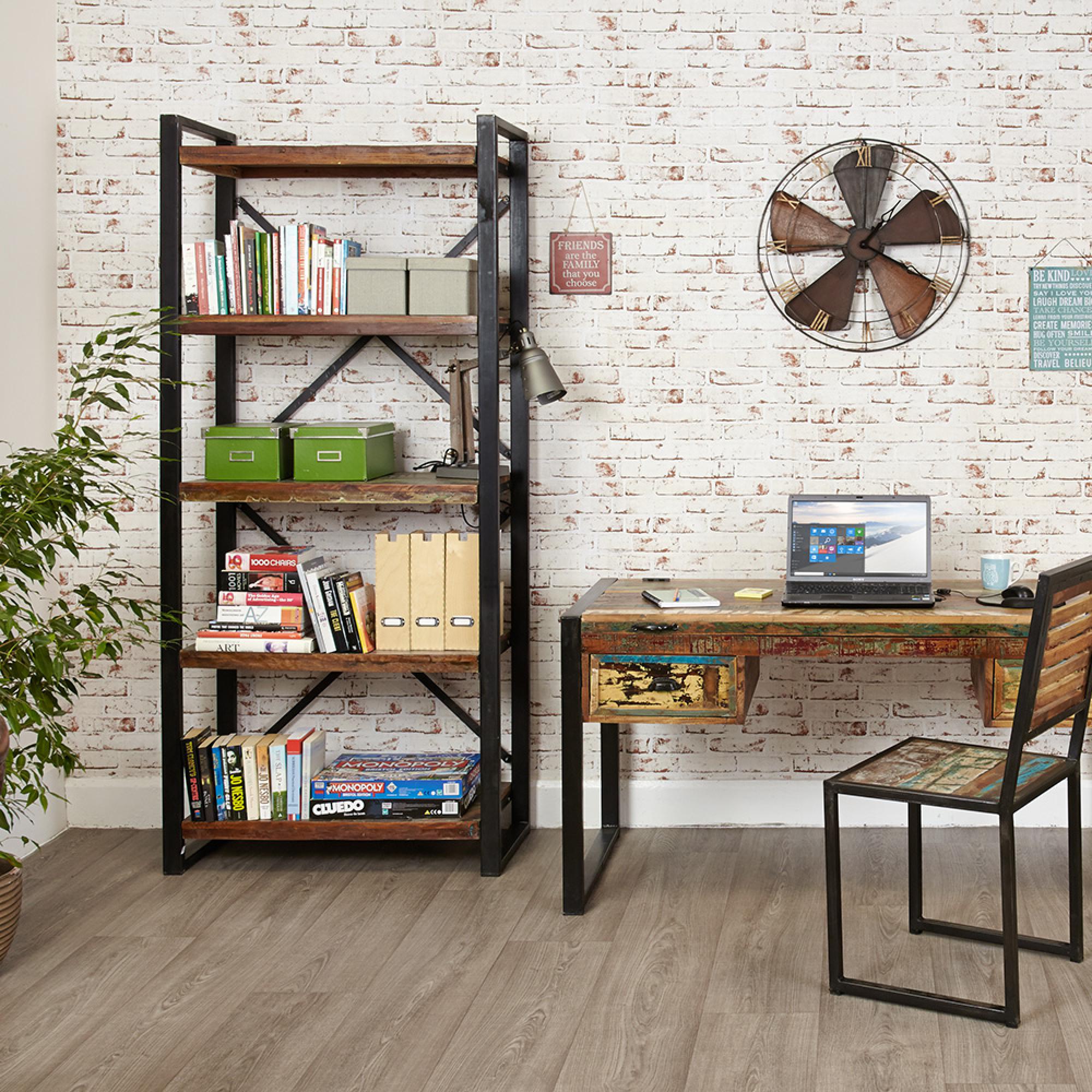Urban Chic Reclaimed Bookcase - Tall