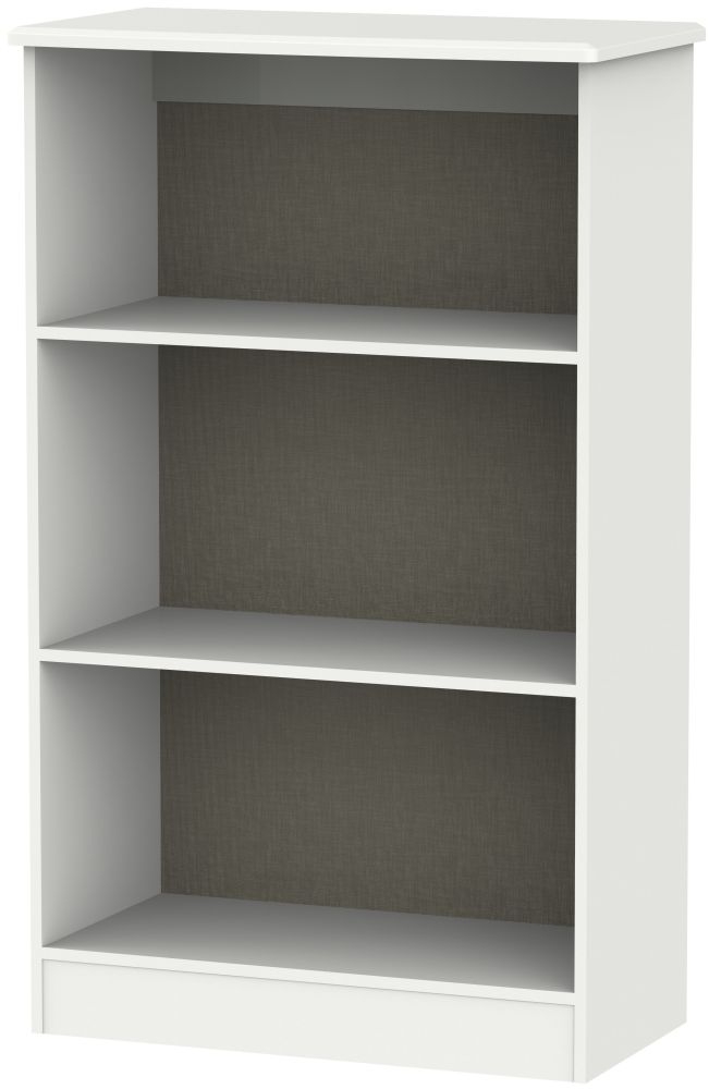 Camden Open Bookcase - Light Grey