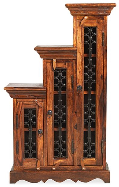 Indian Sheesham Highest Right CD Step Storage Unit