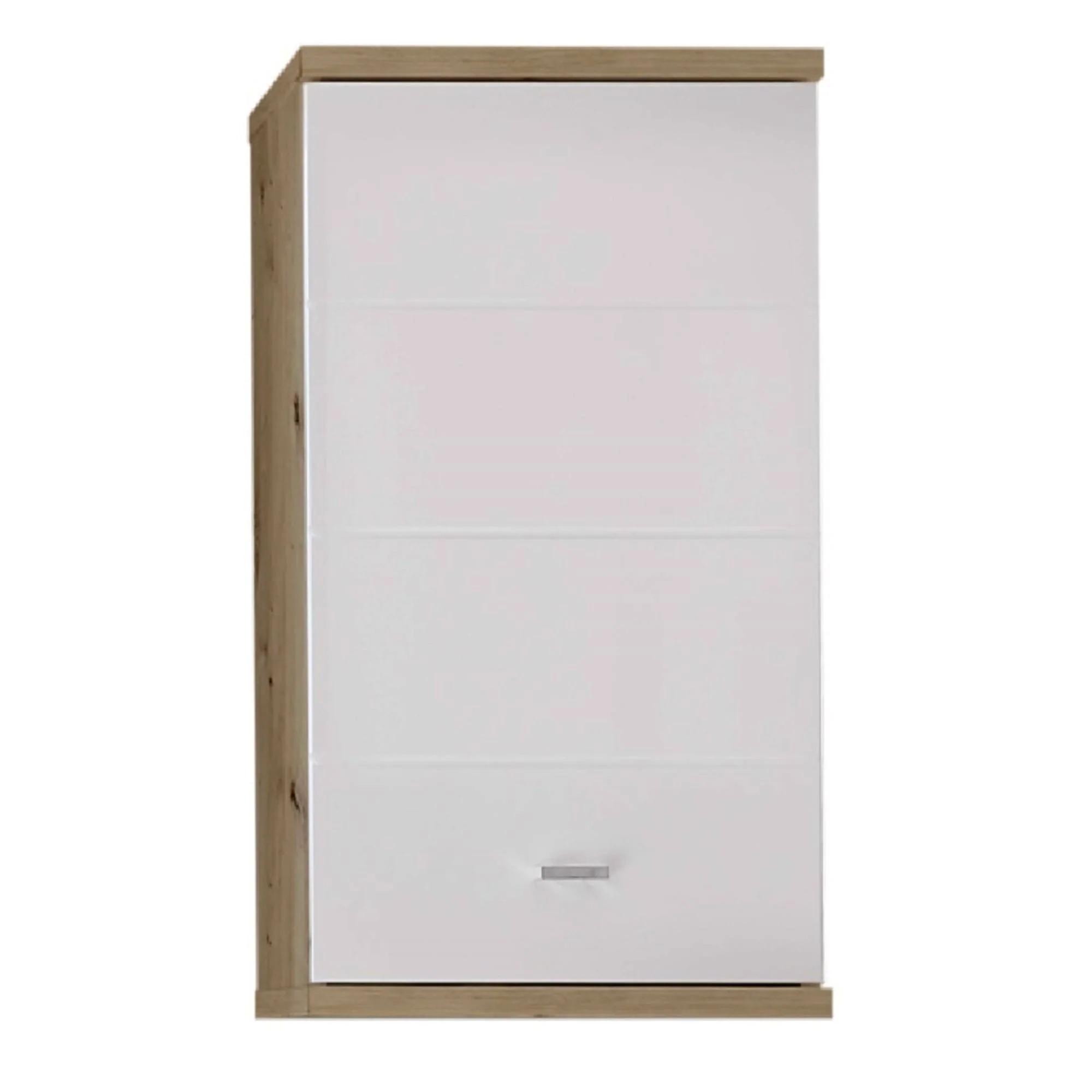 Pool White Gloss Wall Cabinet - 1 Door