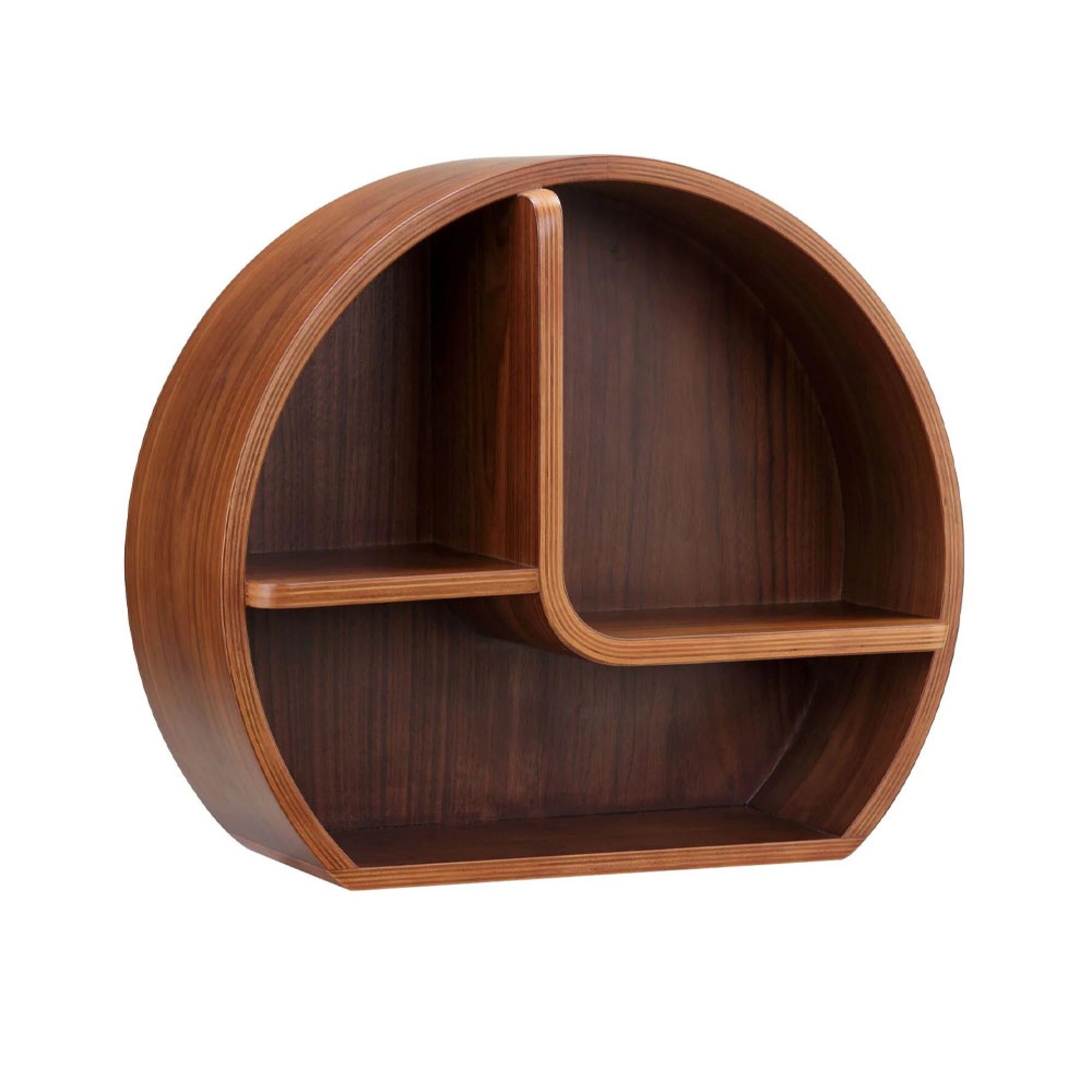 San Francisco Wall Shelf - Walnut - JF713