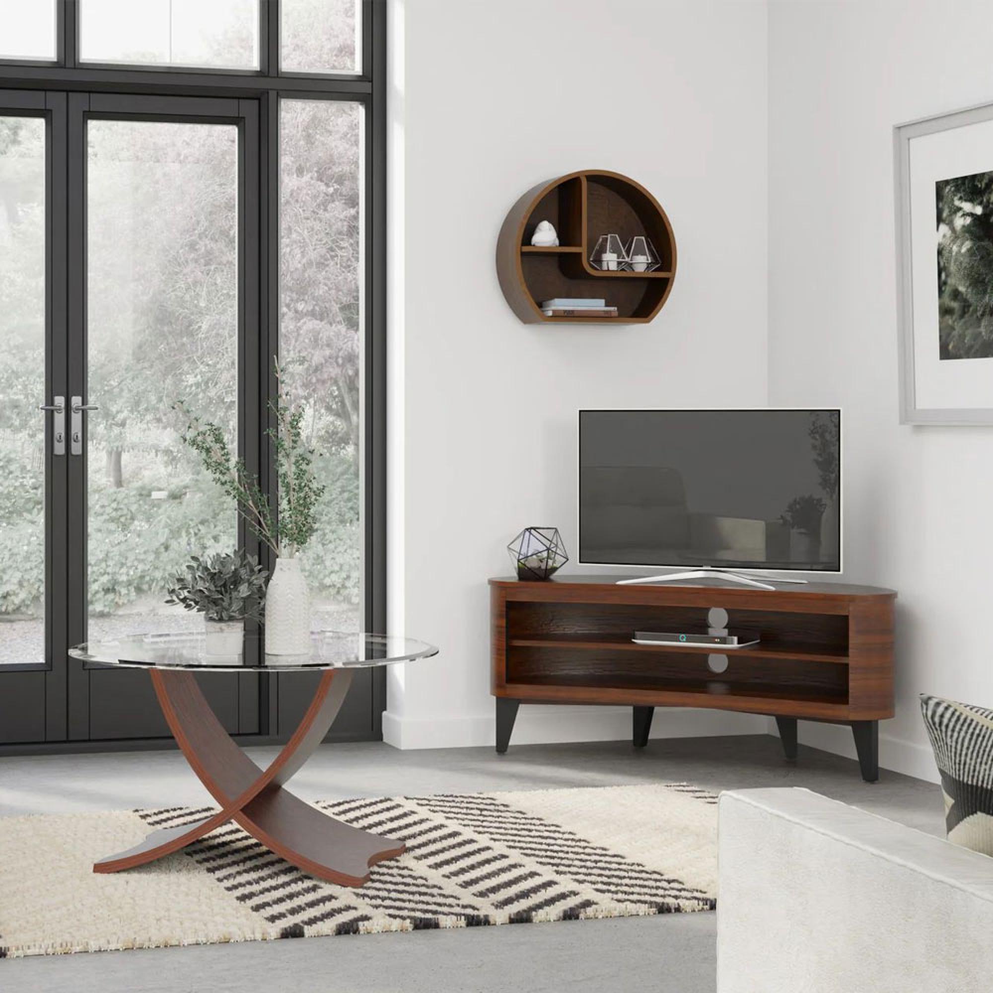 San Francisco Wall Shelf - Walnut - JF713