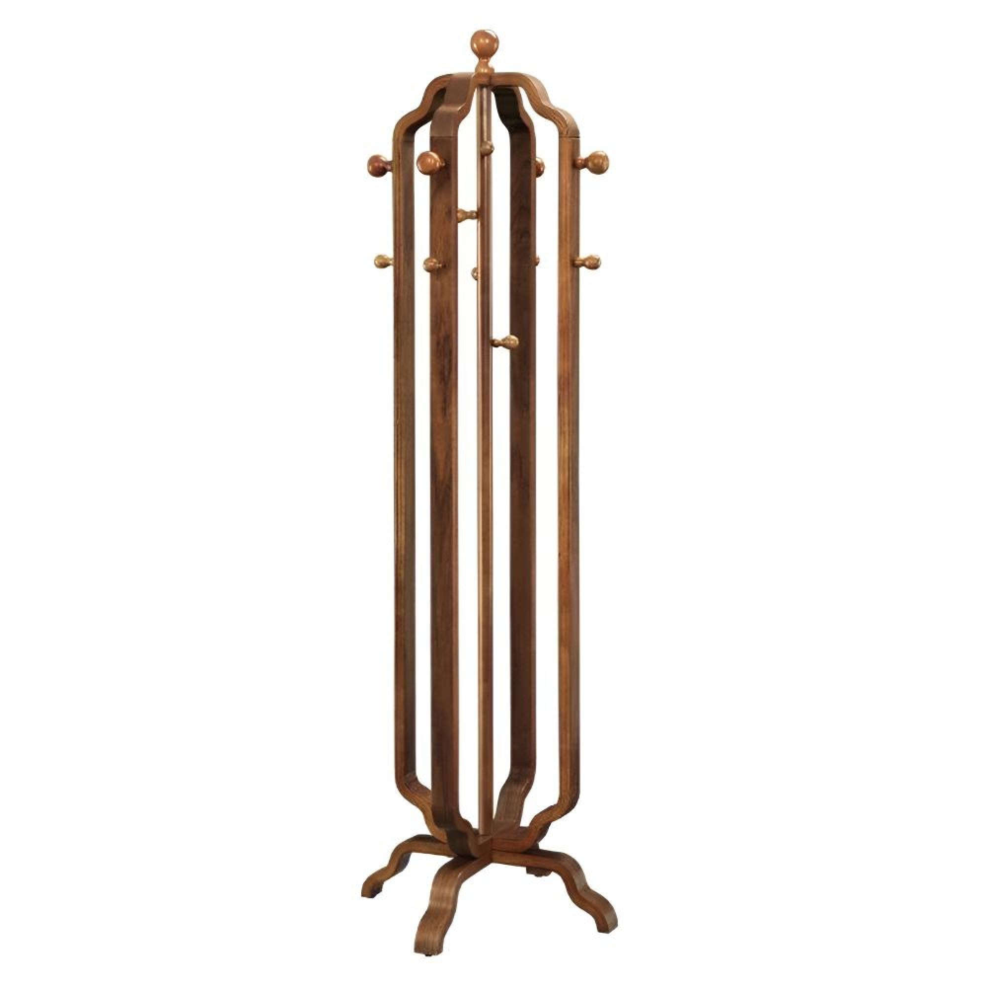Curve Coat Stand - Walnut - JF505