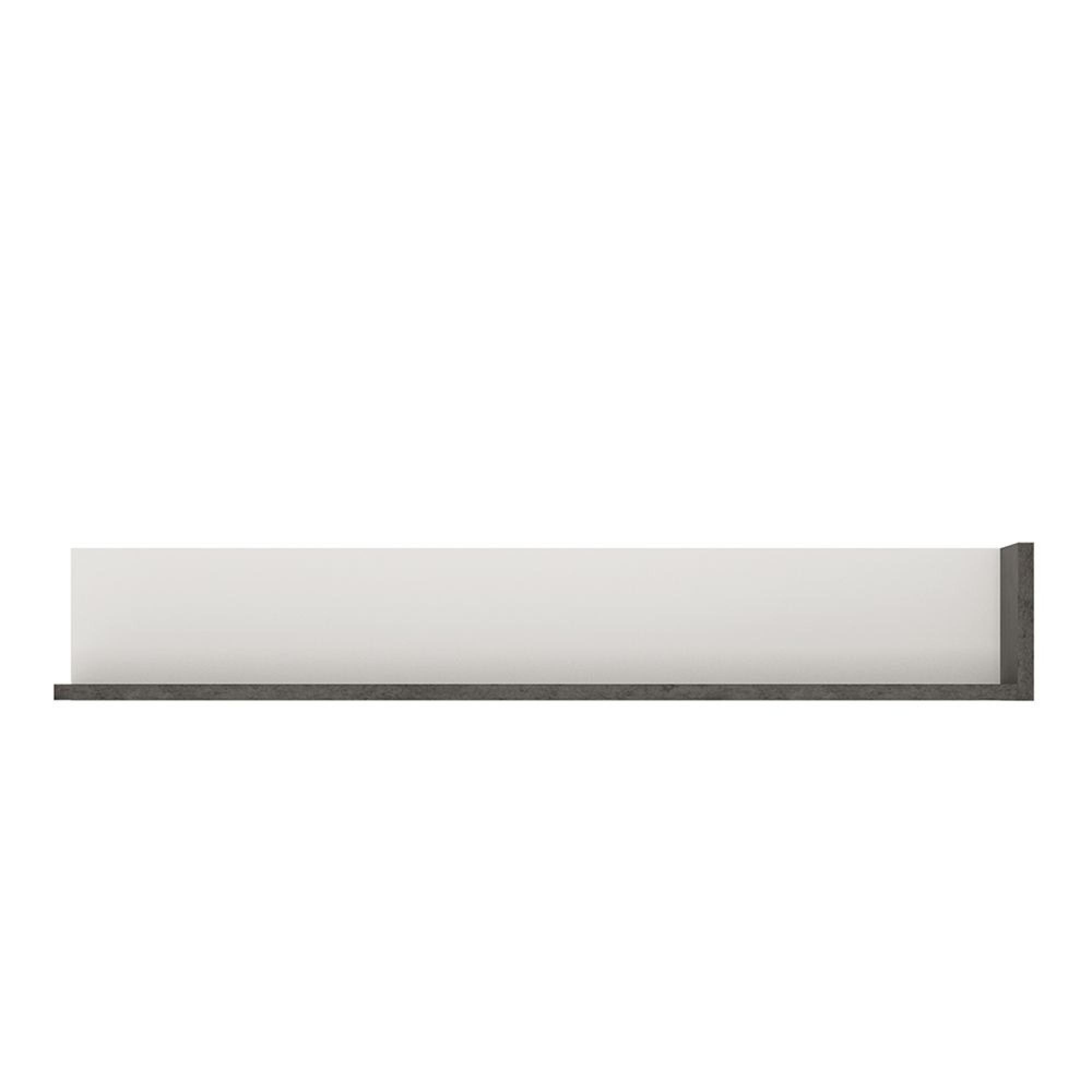 Zingaro Wall Shelf - Grey and White
