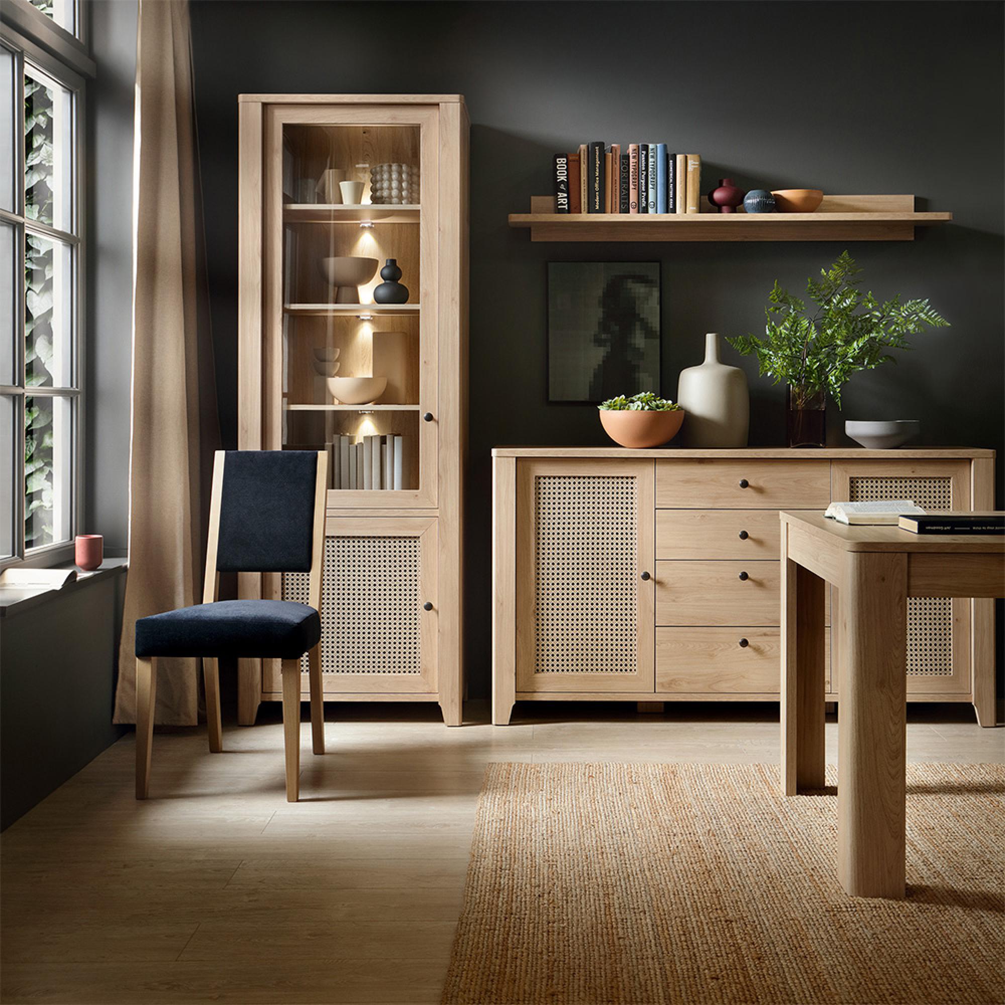 Cestino Wall Shelf - Oak