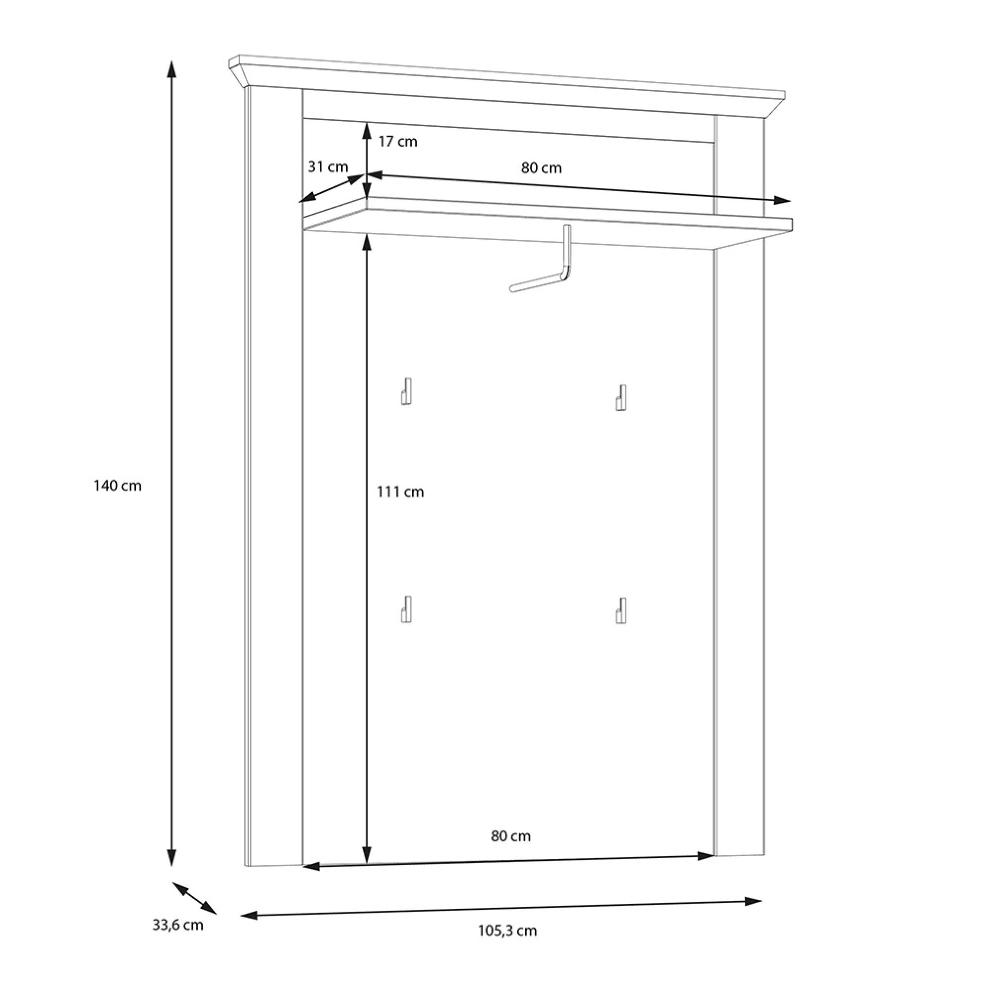 Illopa Wall Panel - White