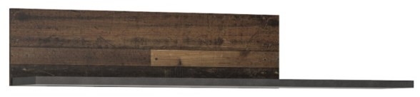 Brooklyn Rustic Wall Shelf