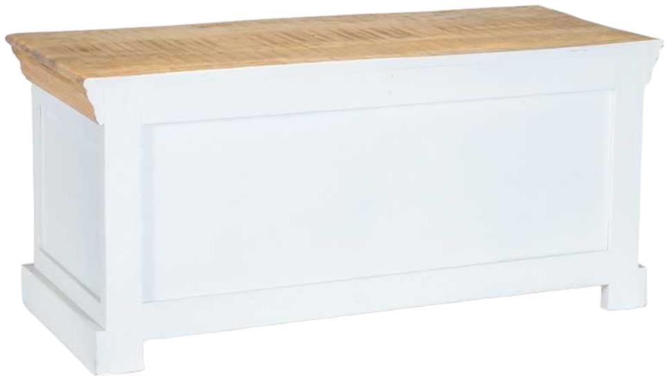 Coastal White and Wood Wall Coat Hook Hanger