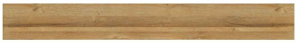 Cortina Oak Effect Wall Shelf - 156cm