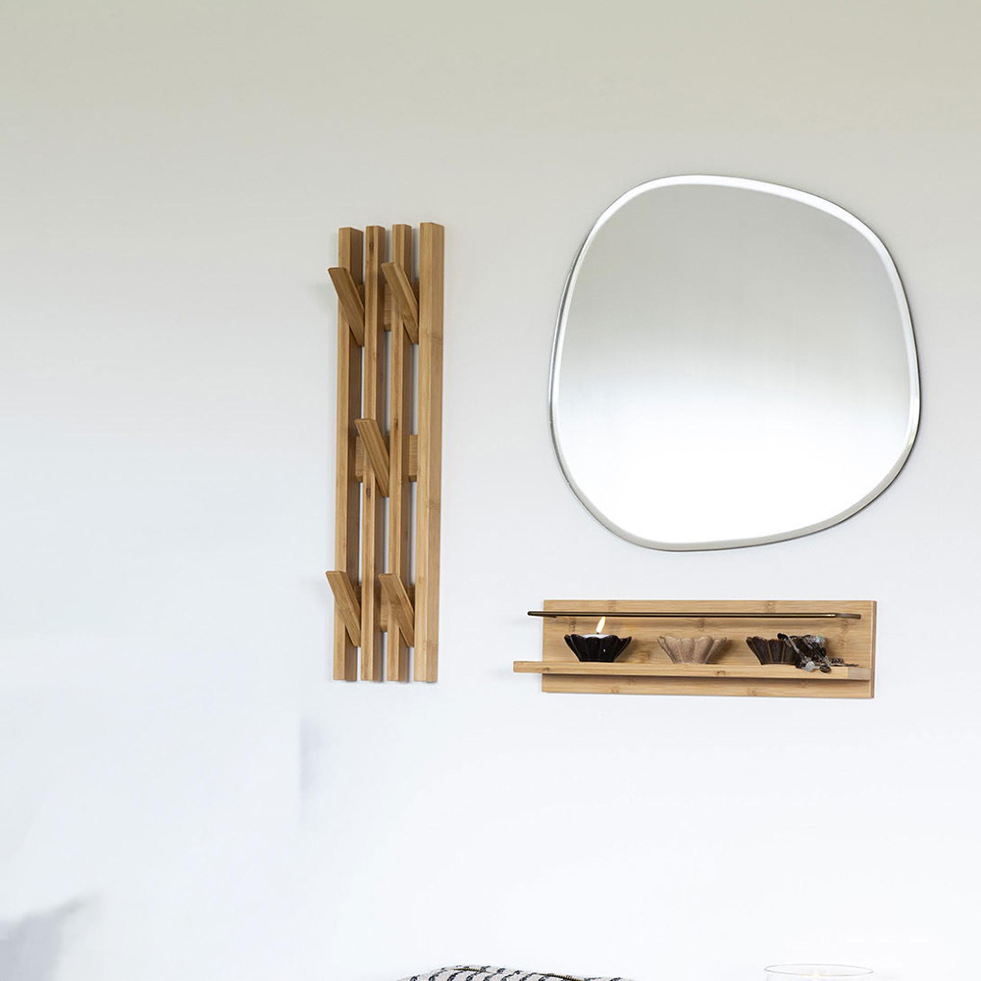 Ember Coat Rack - Bamboo Wood