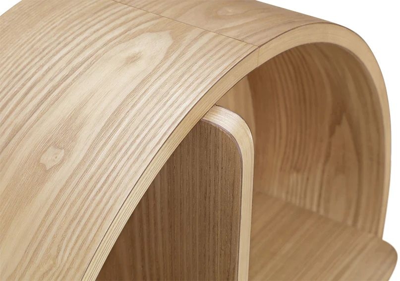 San Francisco Wall Shelf - Oak - JF713