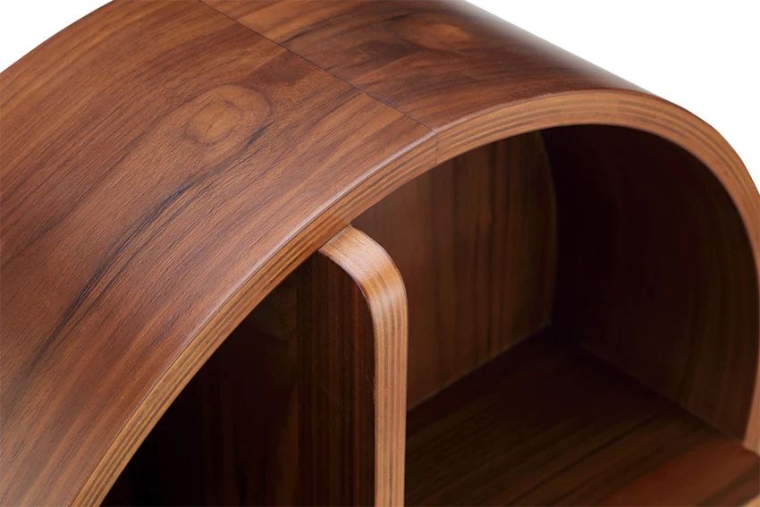 San Francisco Wall Shelf - Walnut - JF713