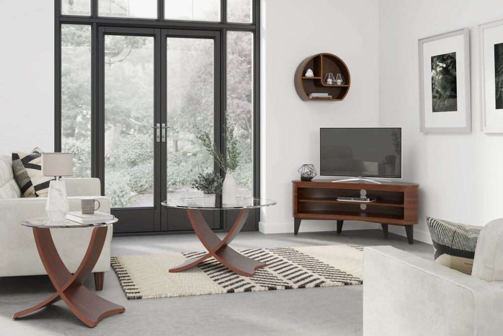 San Francisco Wall Shelf - Walnut - JF713