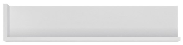 Lyon White Gloss Wall Shelf
