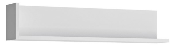 Lyon White Gloss Wall Shelf