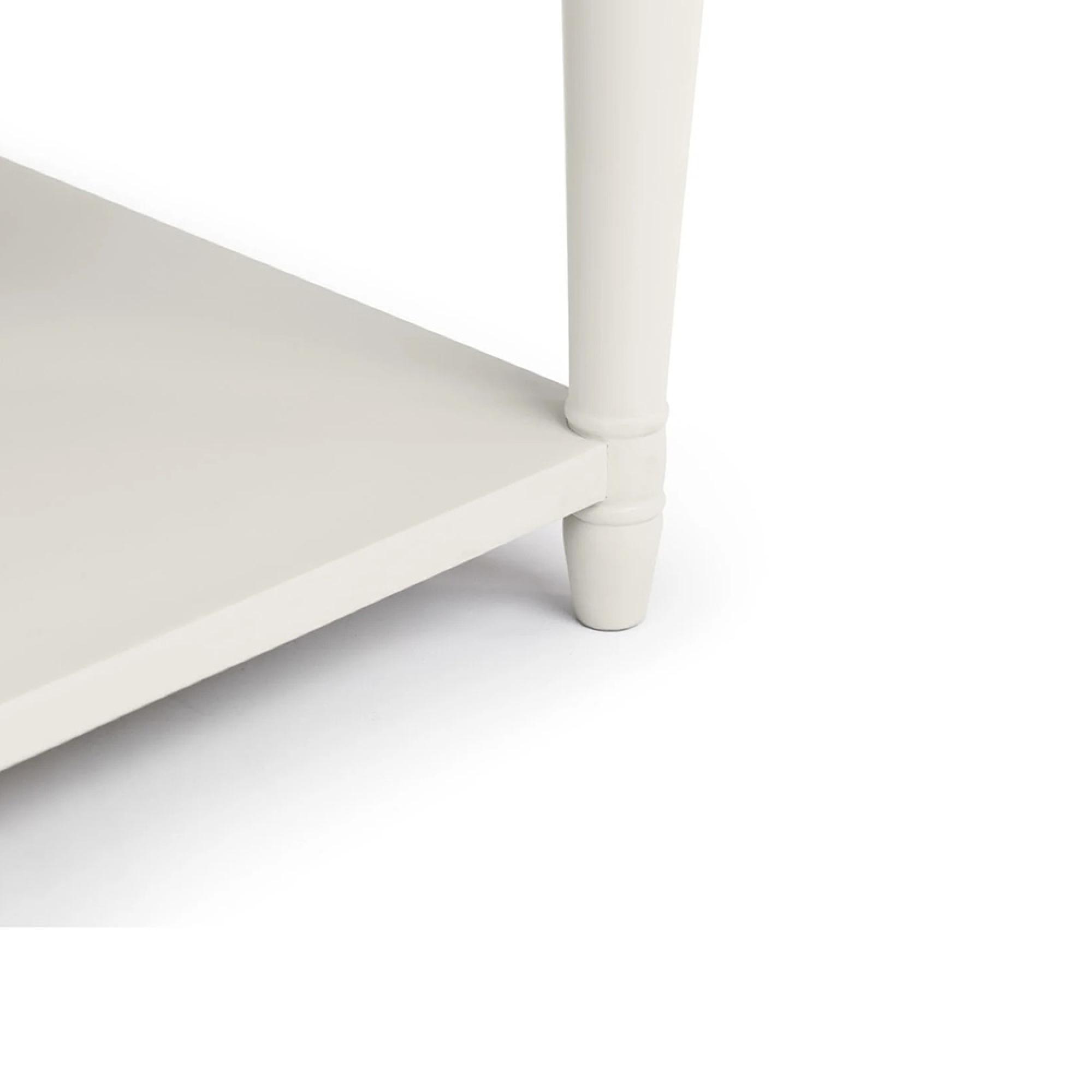 Provence Coffee Table - 2 Drawer - Grey