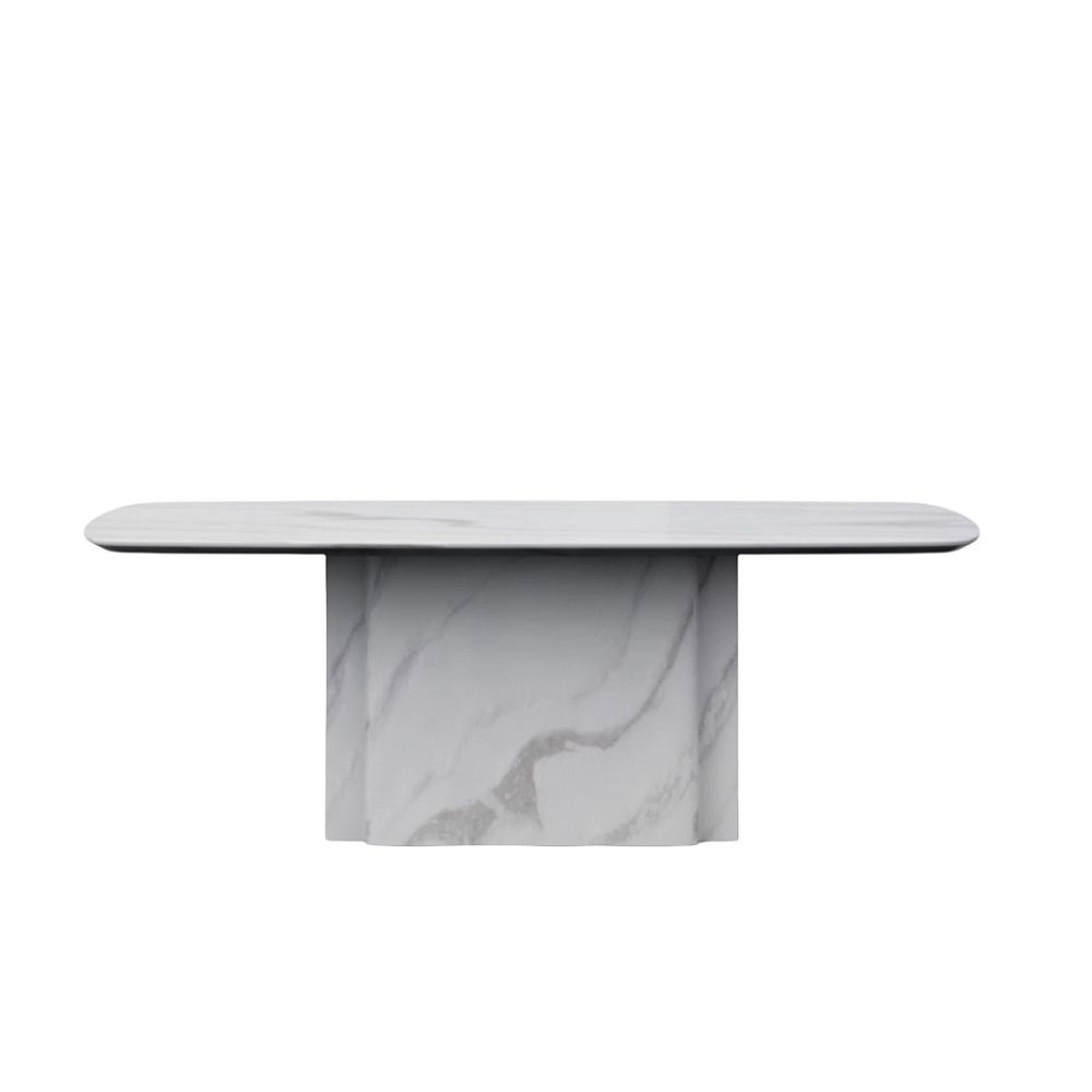 Antonio Coffee Table - White Marble