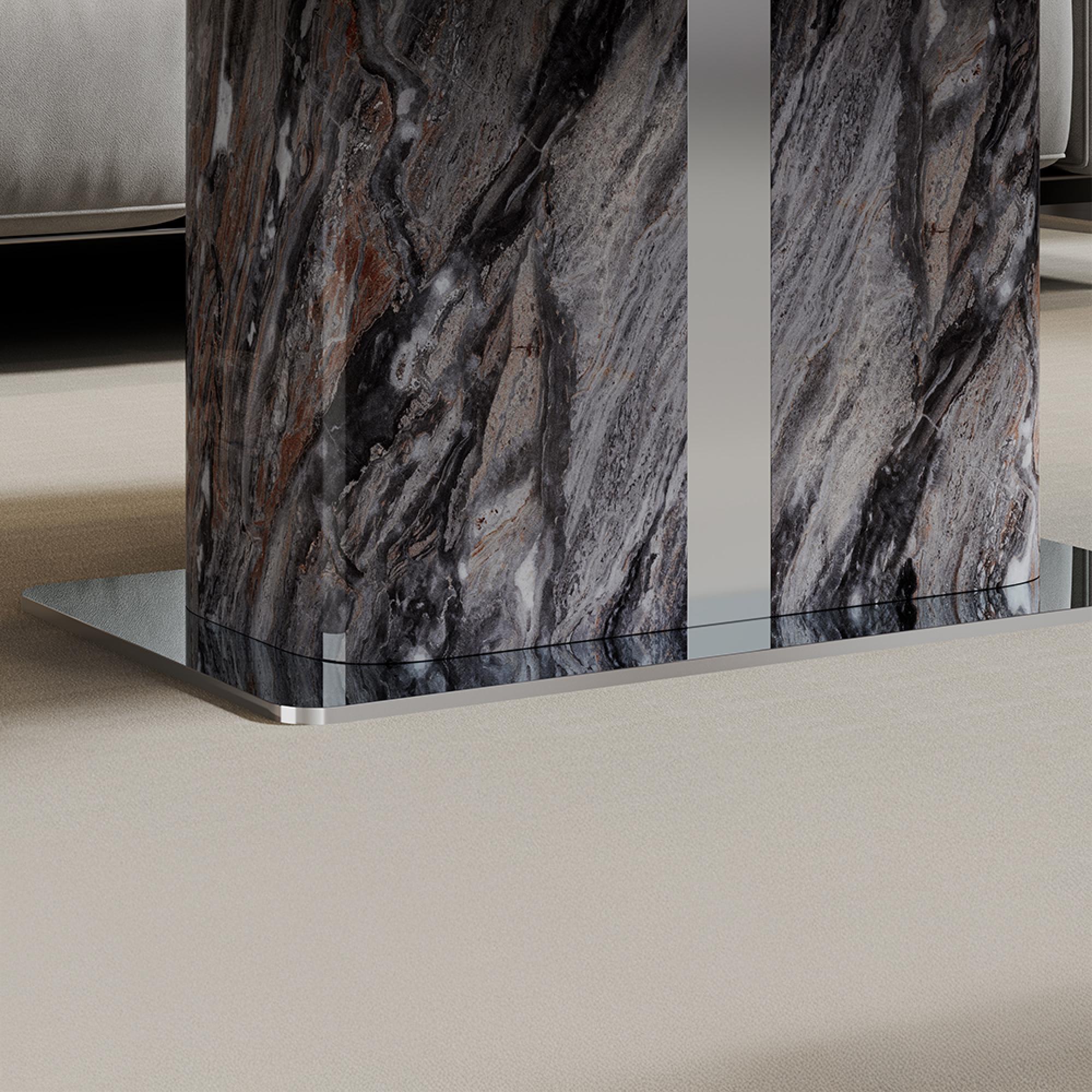 Saronno Coffee Table - Grey Marble