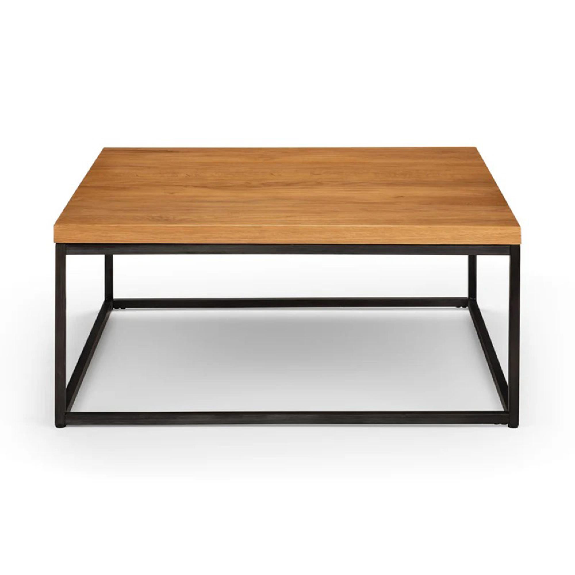 Brooklyn Coffee Table - 90cm - Square - Oak