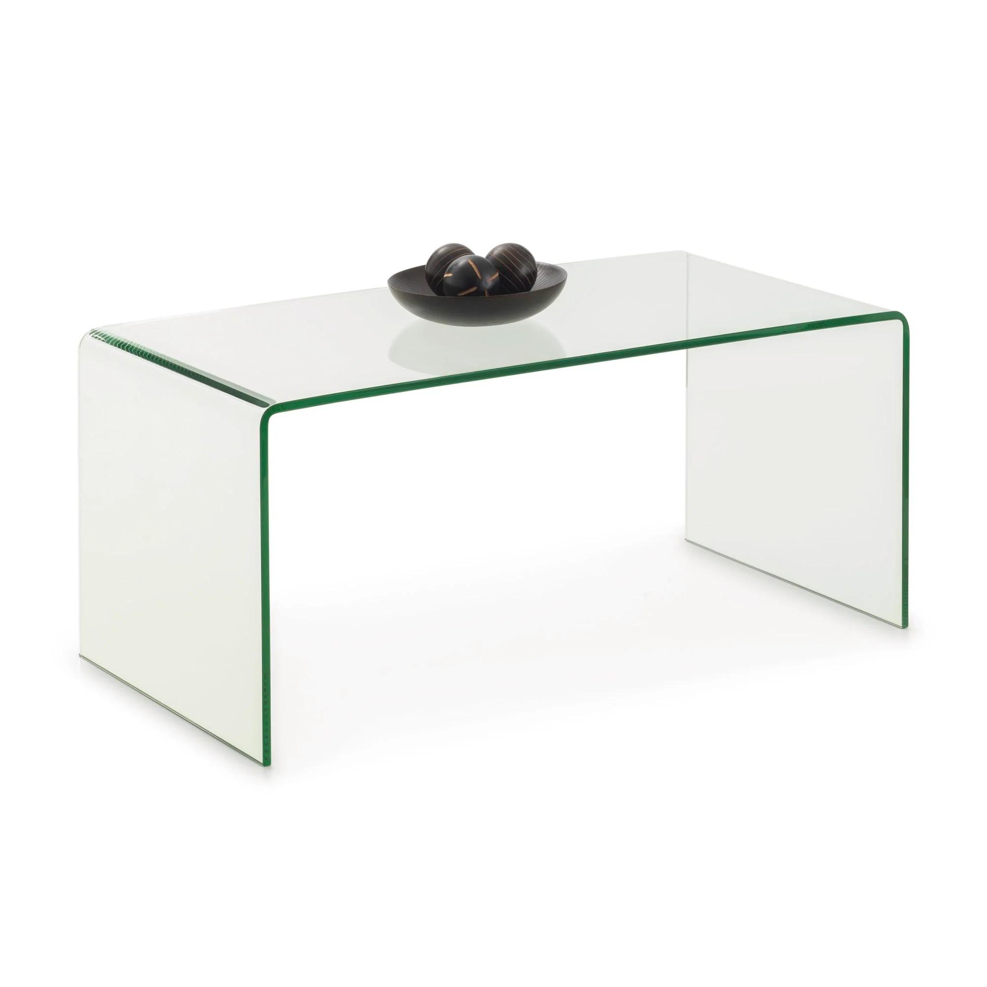 Amalfi Coffee Table - 100cm - Bent Glass