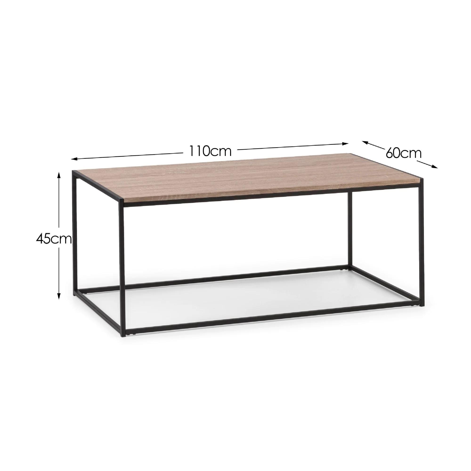 Tribeca Coffee Table - 110cm - Oak