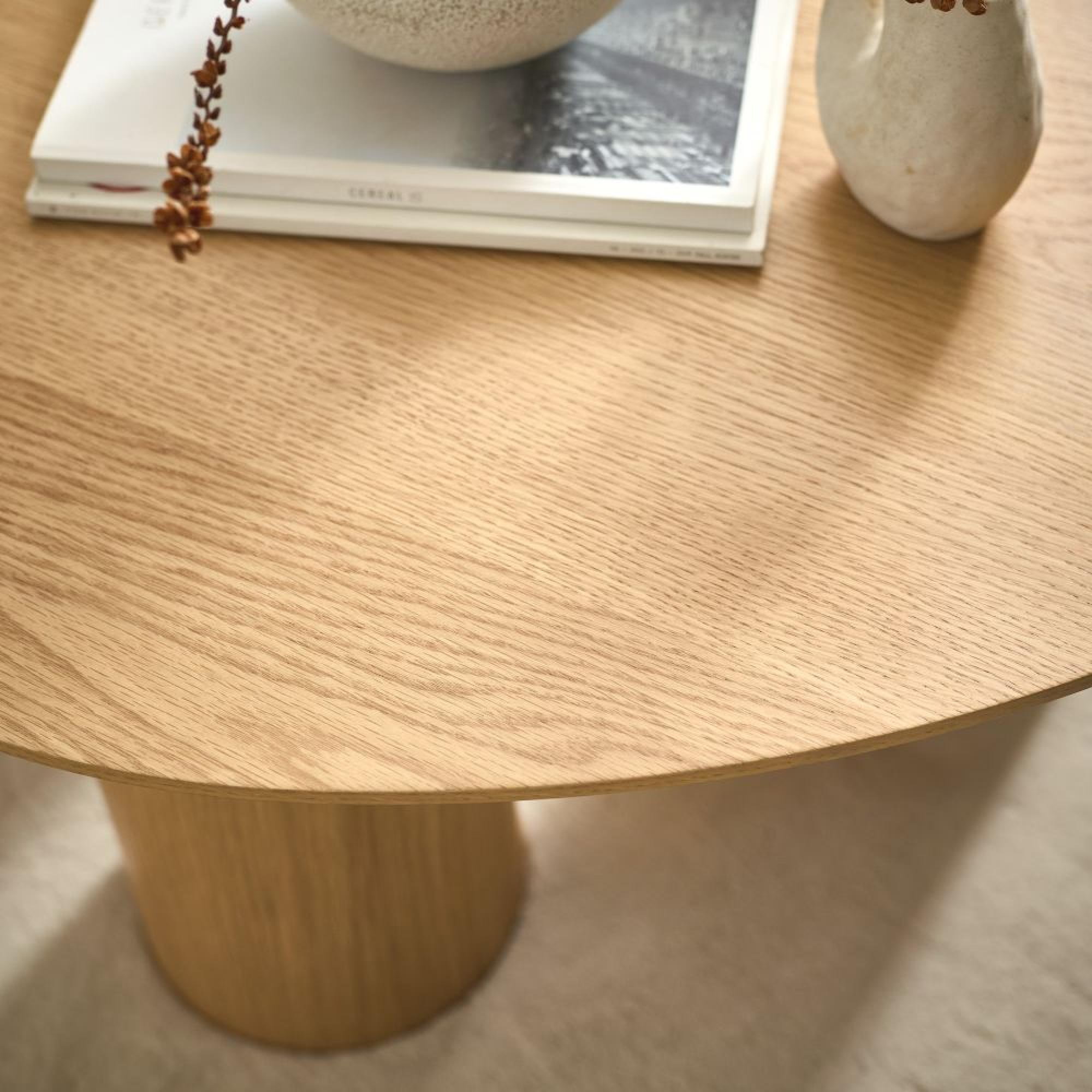 Anya Coffee Table - 100cm - Light Oak
