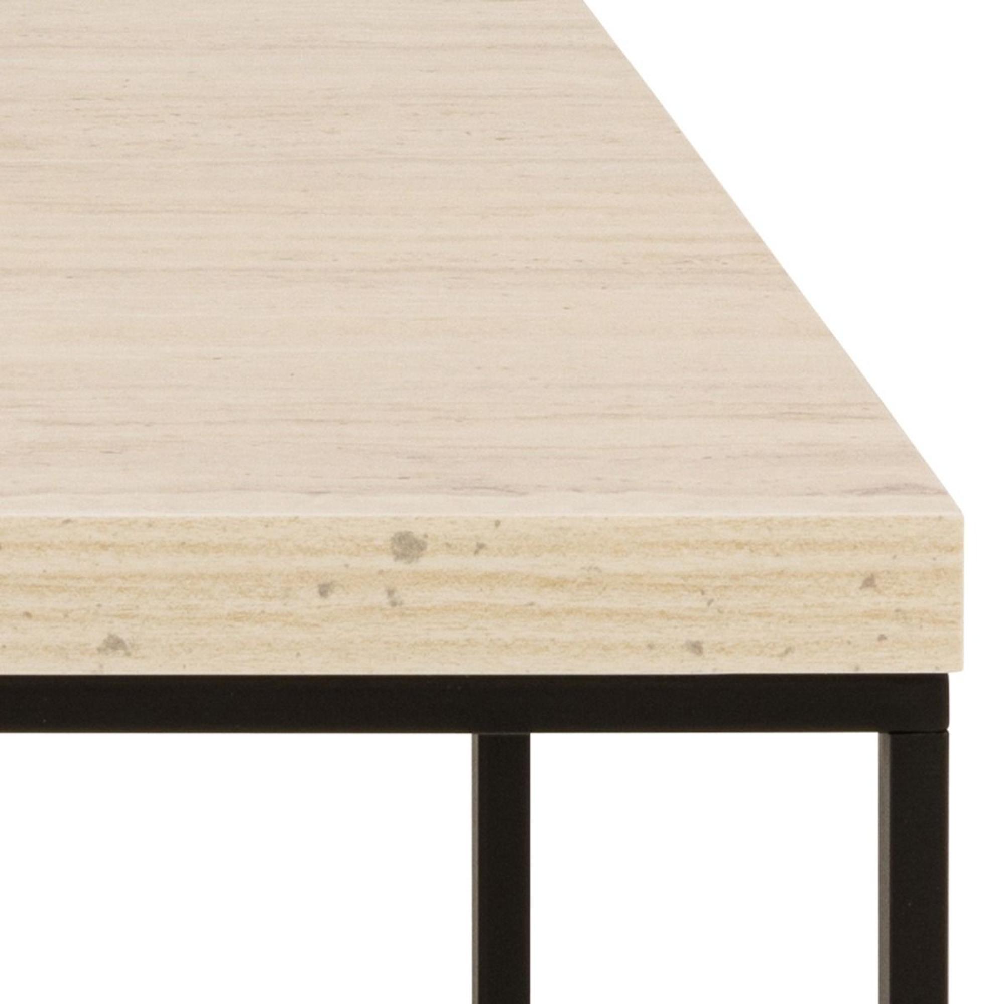 Barossa Brown Faux Travertine Coffee Table