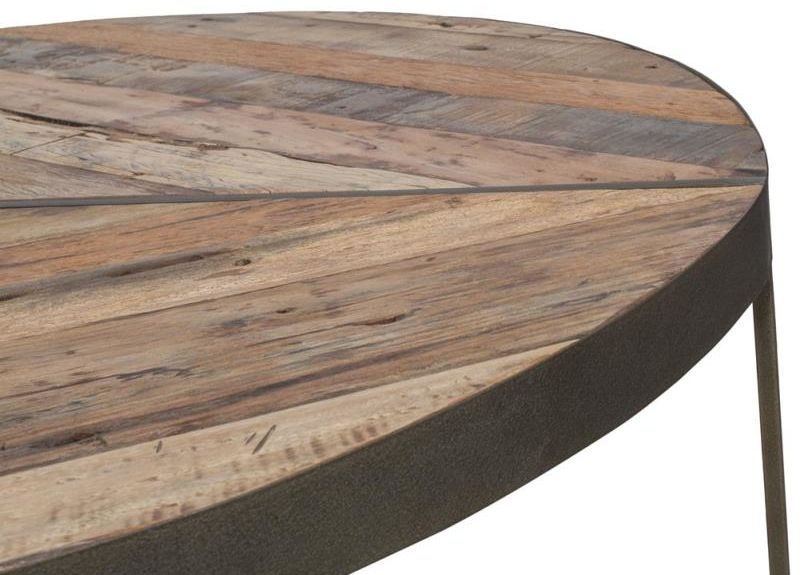 Boatwood Large Round Coffee Table