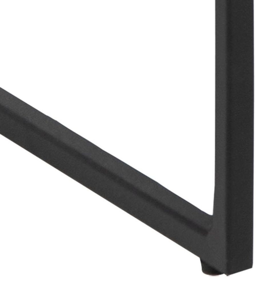 Clearance - Infinity Black Melamine Top Square Large Coffee Table - FSS14837