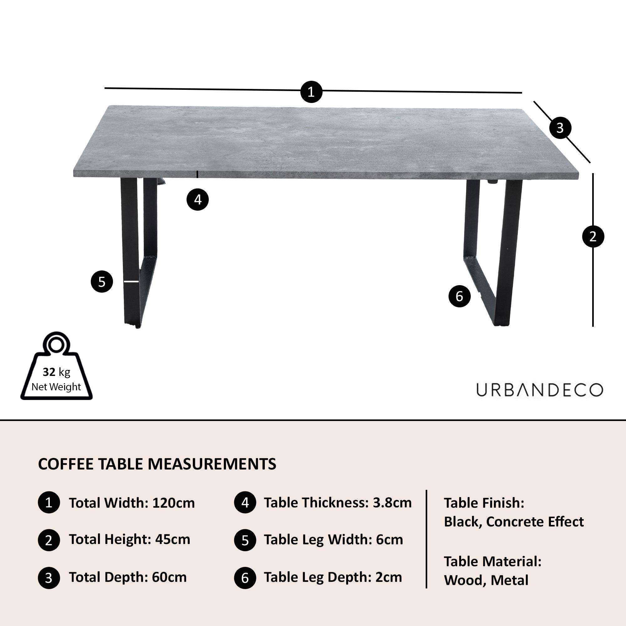 Clearance - Texas Coffee Table - Grey