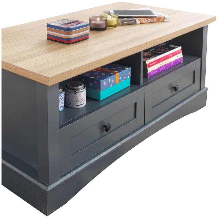 Cobb 2 Drawer Coffee Table - Variant Available