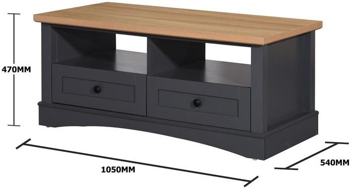 Cobb 2 Drawer Coffee Table - Variant Available