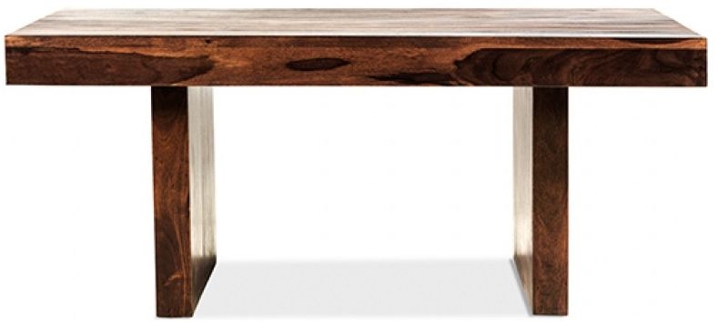 Cube Sheesham Block Coffee Table