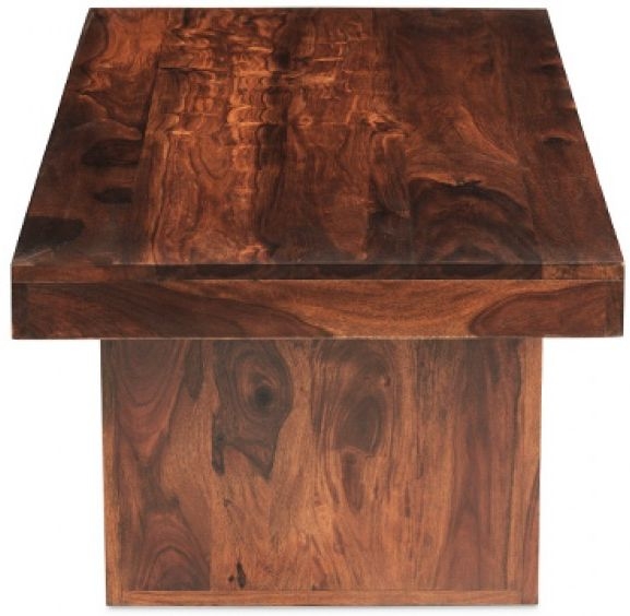 Cube Sheesham Block Coffee Table