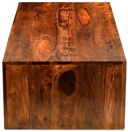 Cube Sheesham Contemporary Coffee Table