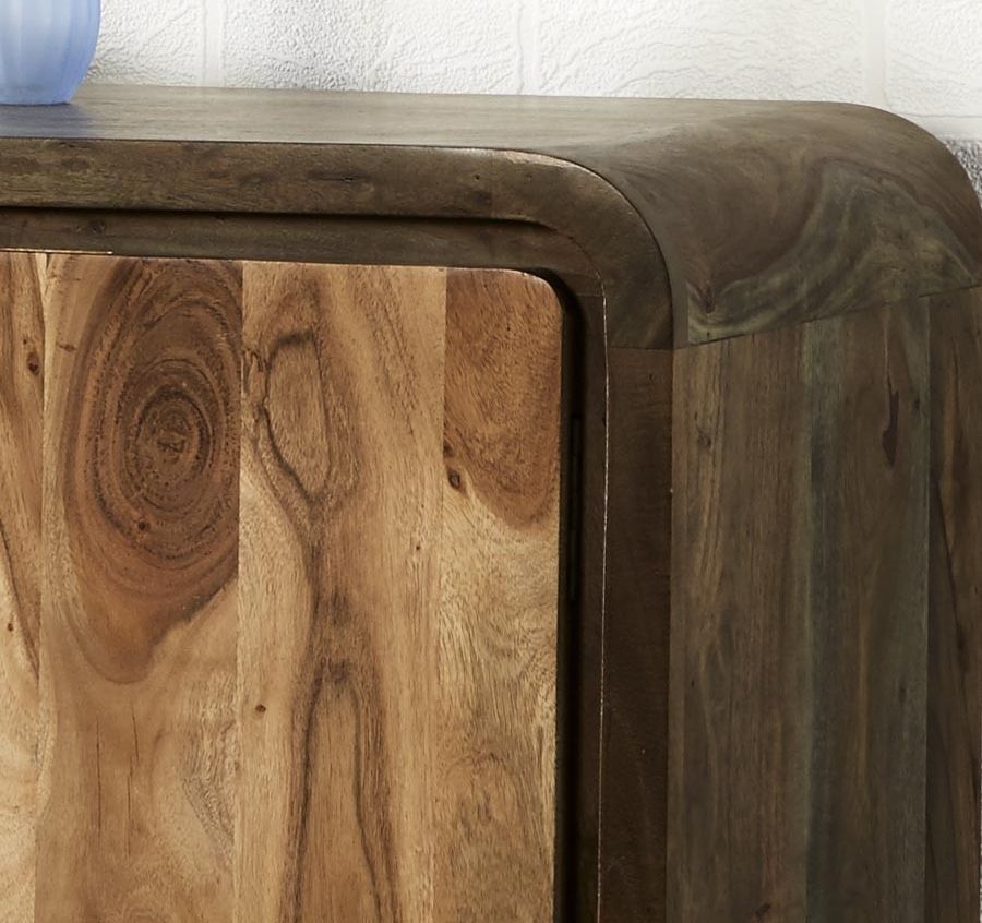 Dalhousie Industrial Acacia Wood Storage Coffee Table