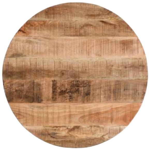 Dispur Solid Mango Wood 80cm Round Coffee Table
