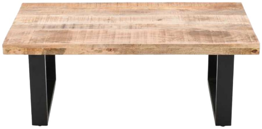 Dispur Solid Mango Wood Coffee Table