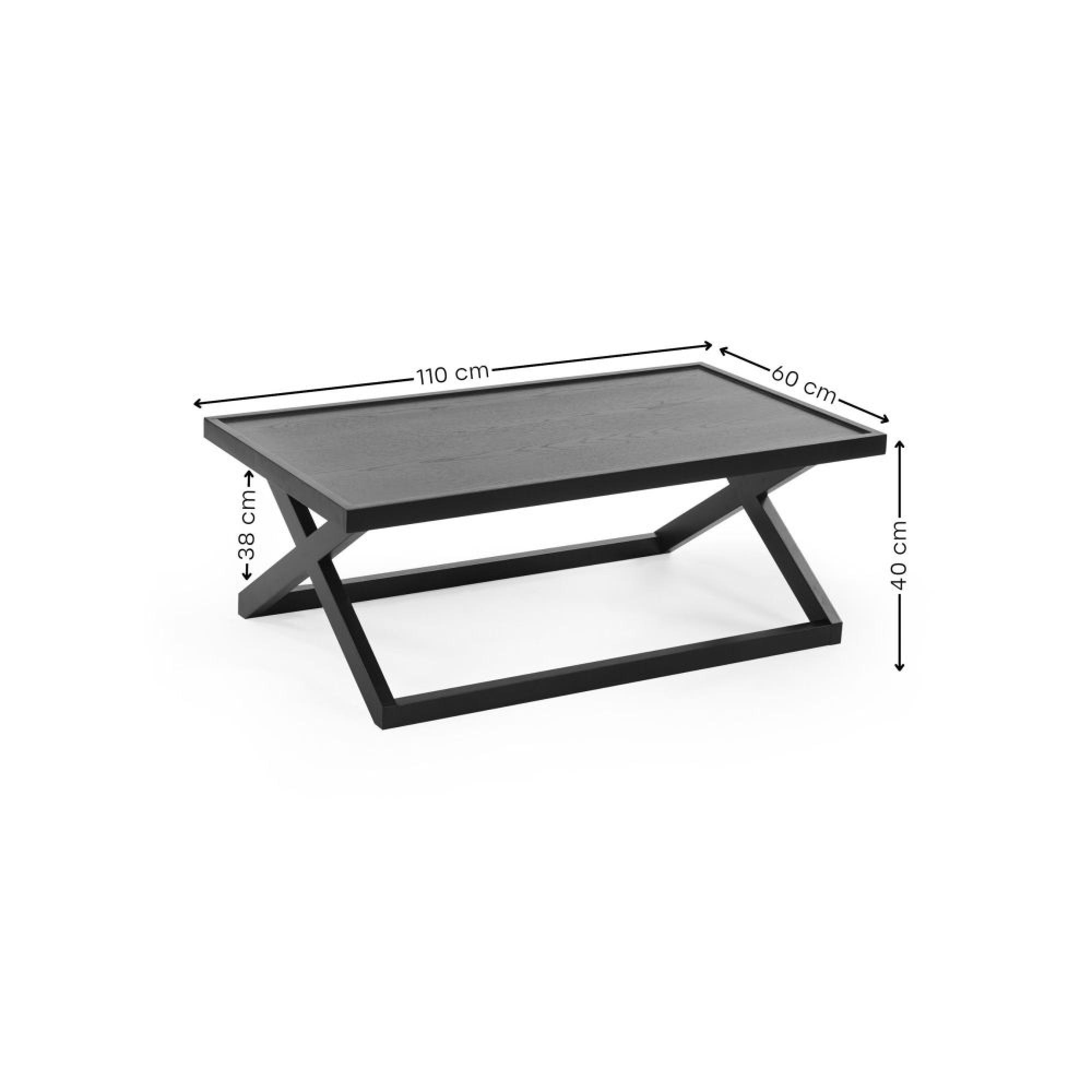 Haddon Coffee Table - Black